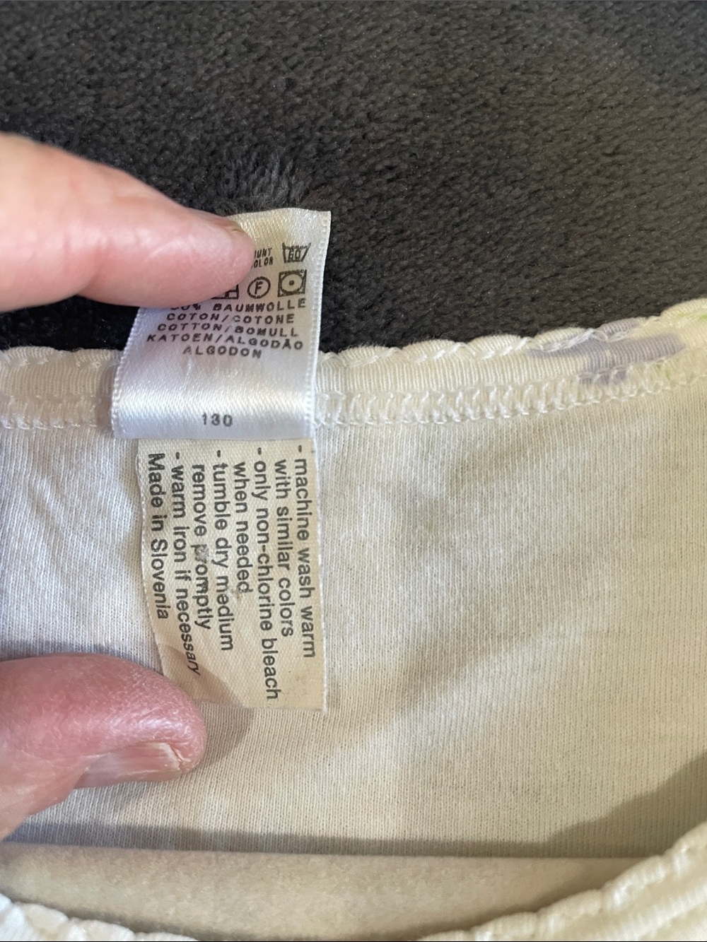 Calida White Cotton nightgown- Small - Picture 4 of 14
